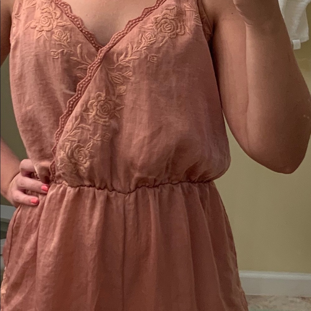 Kendall & Kylie Velvet Romper